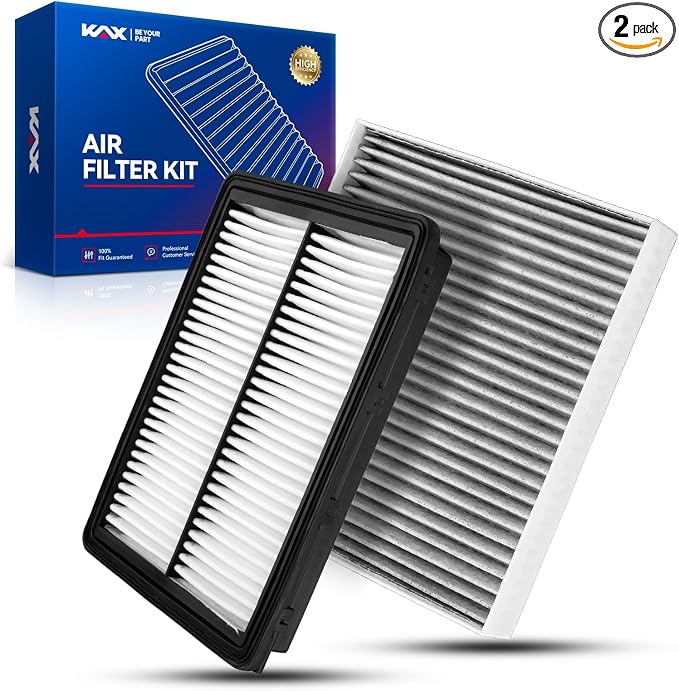 KAX Engine & Cabin Air Filter Kit by KAX