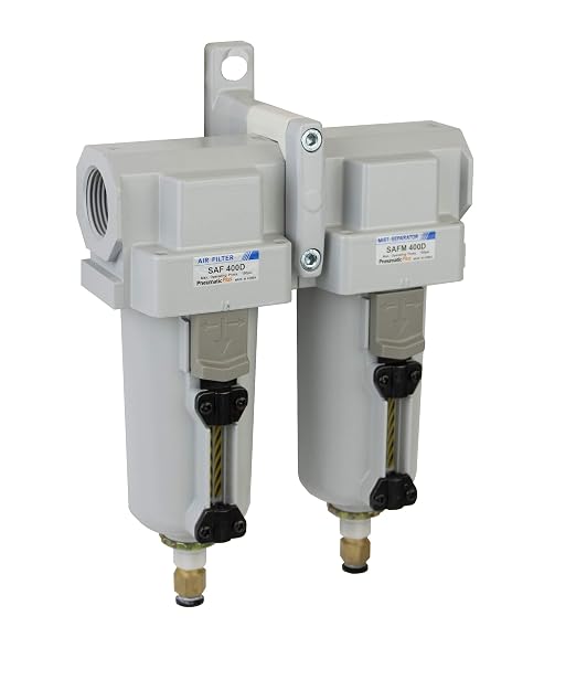 PneumaticPlus SAFU430-N04-MEP Air Particulate, Coalescing Filter Combo by PneumaticPlus