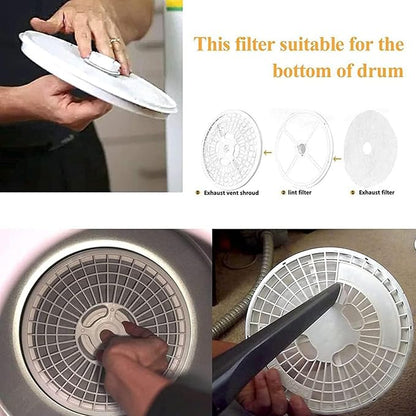 REDYY 20 Pieces Cloth Portable Dryer Exhaust Filters Set Universal Dryer Lint - Image 9