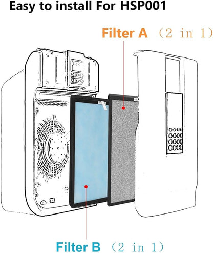 HSP001 True HEPA Replacement Filter Compatible - Image 2