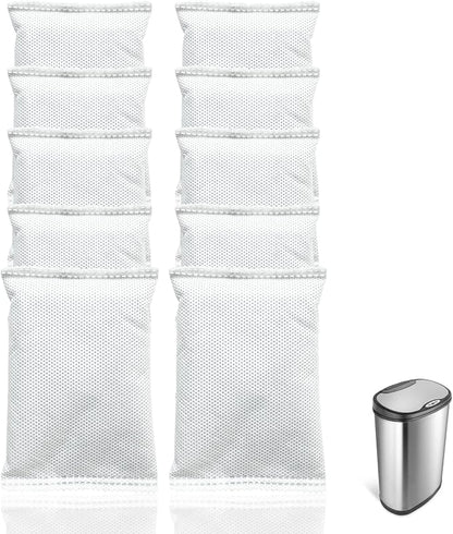 10-Pack Activated Charcoal Odor Absorber Filter Refills Compatible by Shulgf