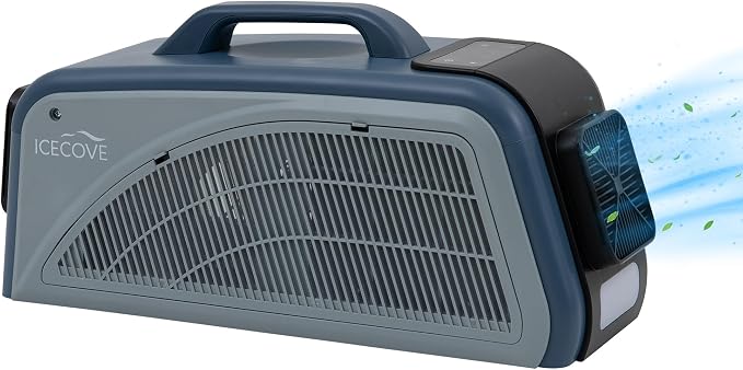 IceCove Portable Air Conditioner, 2500BTU Fast Cooling Car AC Unit, 250W Low by SUNJOY