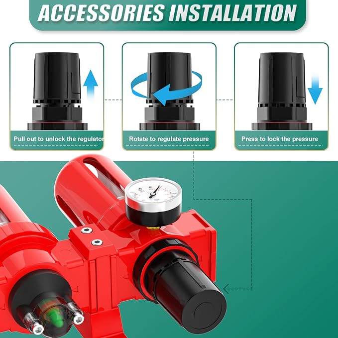 Industrial Grade 4-Stage Aluminum Air Drying System, 1/4 Inch NPT, 0-150 PSI - Image 5
