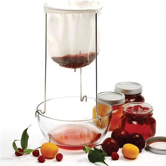 Jelly Strainer Stand with 100 Mesh Fine Strainer bag of Nylon Multipurpose use by SashaSquare