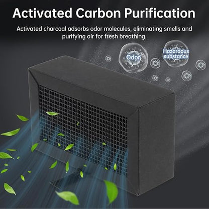 2Pcs 3D Printer Activated Carbon Air Filter Cartridge Fit - Image 6