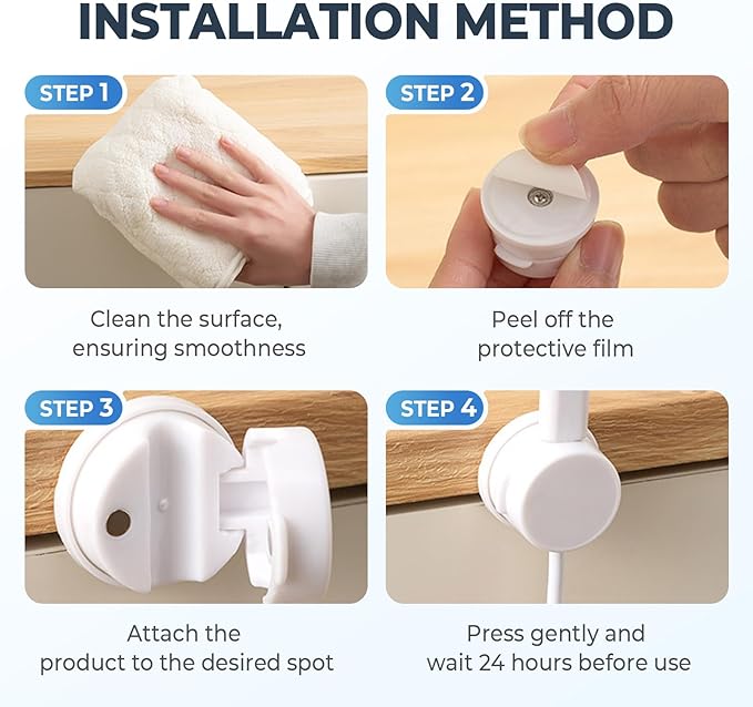 Cord Organizer Holder, Cable Management Cord Holder Organizer, Under Desk Cord Hider, for Home Office Desk Phone Car Wall Desktop Nightstand (White-6PCS)