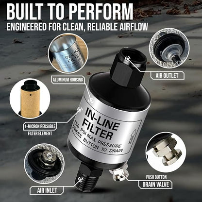 LE LEMATEC Air Compressor Water Separator - Image 2