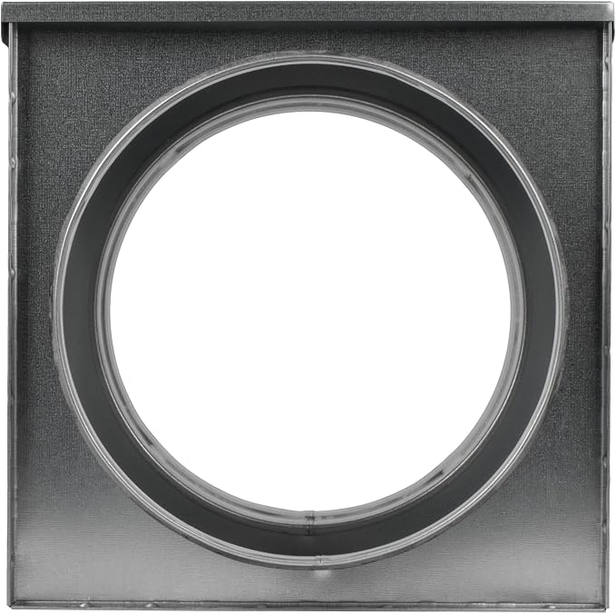 Repa Market 10" Duct Air Filter Box – Galvanized Steel Inline Dryer Filter - Image 8