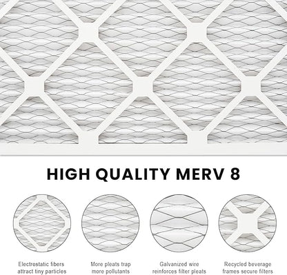 16x20x1 Air Filter MERV 8, HVAC/Furnace AC Filter Replacement, Dust - Image 4