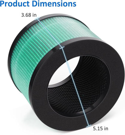 2 Pack MK01 MK06 True HEPA Replacement Filter Compatible - Image 5