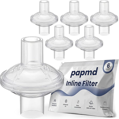 Pap MD Inline CPAP Filters for CPAP Machines | Clean Air & Enhanced Comfort by papmd