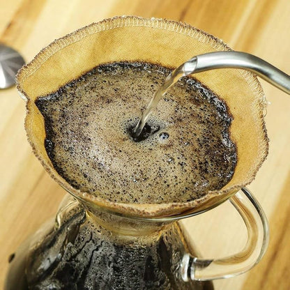 Organic Hemp Reusable Coffee Filter - Image 4