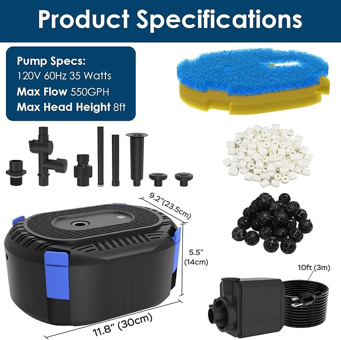 AquaMiracle All-in-One Koi Pond Filters - Image 9