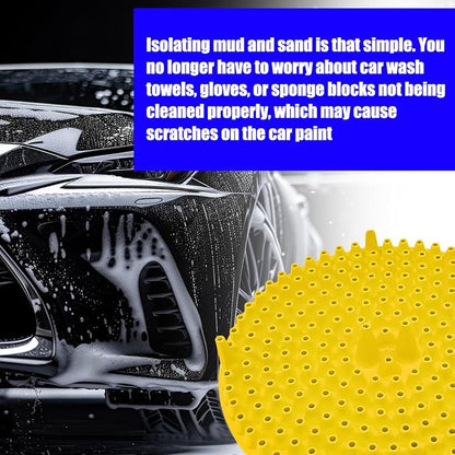 2PCS Car Wash Bucket Grit Trap Insert, 10.2" Vehicle Detailing Washing Filters - Image 4