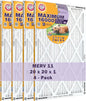 Arm & Hammer Max Allergen & Odor Reduction 20x20x1 Air and Furnace Filter by ARMHAMMER