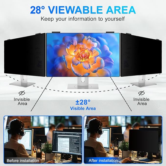 Magnetic 27 Inch Privacy Screen - Image 3