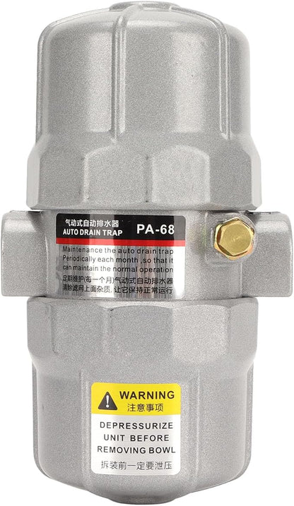 Universal Automatic Drain Valve Pneumatic Filter, 1/2in NPT Interface Drainage - Image 9