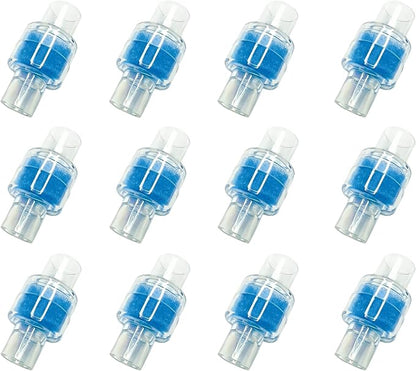 12 Pack Universal Heat Moisture Exchanger/Exchange Filter Replacement by Unknown