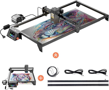 Longer RAY5 20W Laser Engraver by HOME