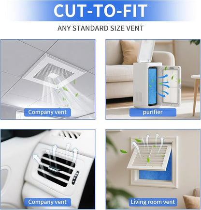 Air Vent Filters, MERV 8 Reusable 3-Layer Air Vent Filter - Image 3