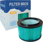Filter Bros 16950 HEPA Replacement Filter Fits Craftsman Shop Vacuums 3-4 Gal by FilterBrosHand-CraftedLiving