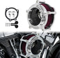 HDBUBALUS Motorcycle Air Filter Cleaner Intake Filter System Kit by HDBUBALUS