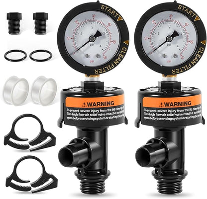 98209800 High Flow Manual Relief Valve/Air Relief Manual Valve Assembly by DearChan