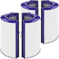 2 Pack Upgraded 2-IN-1Filter Replacement Compatible by Dentego