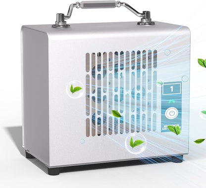 Portable Ionic Air Purifier, Hassle-Free Design, Type-C Rechargeable, 6-Hour by Microionxyz