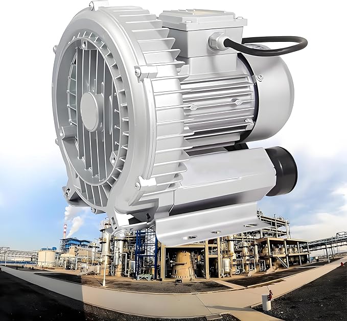 Vortex Ring Regenerative Blower, Single Phase High-Pressure Industrial Vacuum by Unknown
