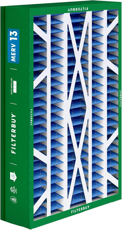 Filterbuy 14.5x27x5 Air Filter MERV 13 Optimal Smoke & Allergy Defense - Image 9