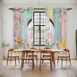 Easter Window Curtains 72 Inch Long 2 Panel Set, Rod Pocket Long Curtains & by Unknown