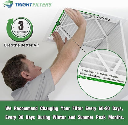 12x12x1 Air Filter 6 Pack, Durable MERV 8 Pleated Home HVAC AC Furnace Filters - Image 7