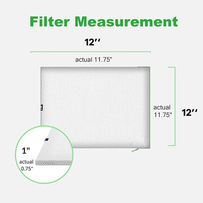 Reair 12x12x1 Extra Replacement Filter without Frame, Washable and Reusable Air - Image 6