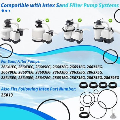 Sand Filter Pump O-Ring Replacement Kit - Image 5