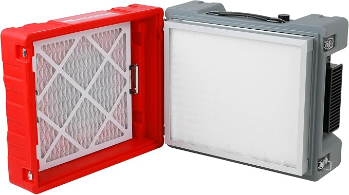MOUNTO 550cfm Hepa Air Scrubber Industrial Air Cleaner- 550cfm Portable Air - Image 4