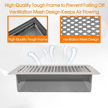 Floor Register Vent Cover Filter Net - Image 4