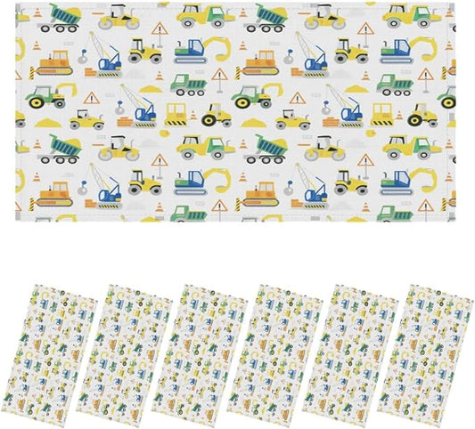 6 Pcs Fluorescent Light Covers for Ceiling Lights Construction Vehicles by Unknown