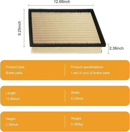 Engine Air Filter Compatible - Image 3