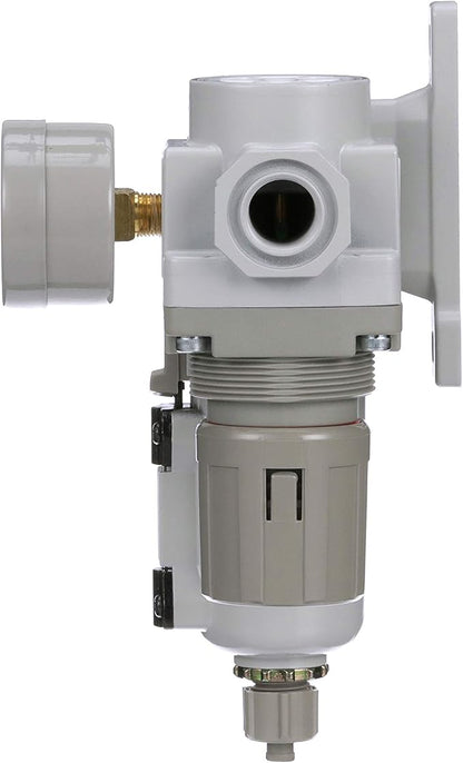 PneumaticPlus SAU320-N03G-MEP Compressed Air Filter Regulator Combo 3/8" NPT - Image 4