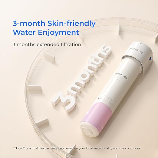 Waterdrop BFU1 Water Filter for Bathroom for Face Care, Soft Water, - Image 7