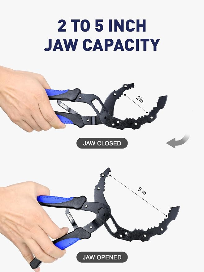 SMART JERRY - Adjustable Oil Filter Wrench | Self-Adjusting Oil Filter Removal - Image 4
