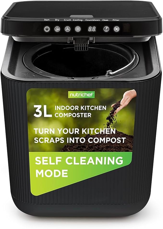 Nutrichef 3L Electric Kitchen Composter by NutriChef%E2%84%A2Kitchen