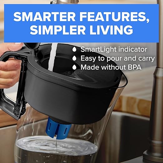 Brita Water Pitcher, Metro Elite Filter, Removes 99% of Lead, Includes 1 Filter - Image 4