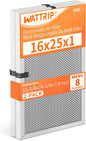 2-Pack 16x25x1 MERV 8 Reusable & Washable Electrostatic Air Filters by BreatheSmartLiveClean