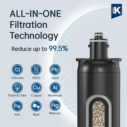 Pureal Hybrid Home PPU-1000K Under Sink Water Filter System, 10K Gallons - Image 3