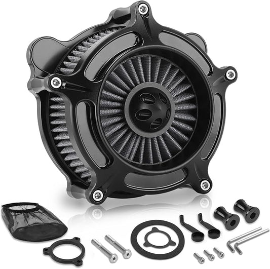 High Flow Air Cleaner Intake Filter Kit Air Filters Cover by Eumti