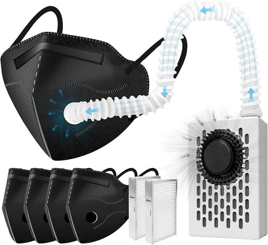 Electric Wearable Air Purifier Maskes, Air Supply, by Rsenr