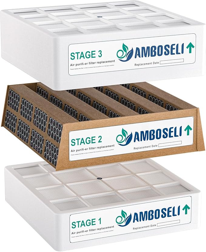 3 Pack Replacement Filter Set of 3 Filters by Amboseli