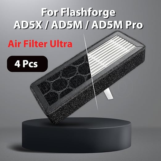 4 Pack AD5M/AD5X Air Filter - Image 9
